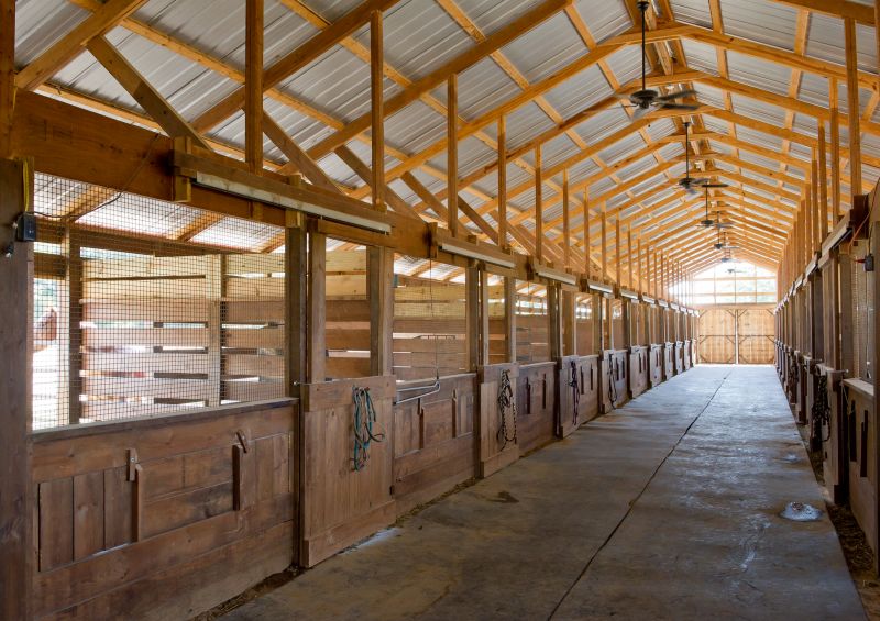 Secure Horse Stall Roofs